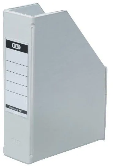 Elba tidsskriftsamler i A5 med 60 mm ryggbredde i hvit