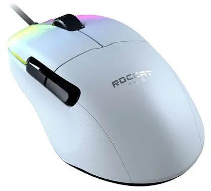 ROCCAT KONE PRO - Gaming Mus - Optisk - 5 knapper - Hvit