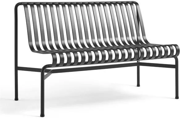 HAY Palissade Dining Benk Antrasitt