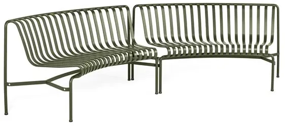 HAY Palissade Park Dining Benk In/In Startsett 2 stk. Oliven