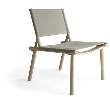 Nikari December Lenestol Oljet Ask/Lin Canvas