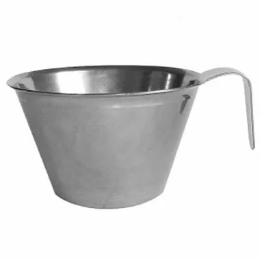 Desilitermål, rustfritt stål, 1 dl