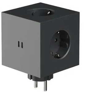 Avolt Square 2 Strømuttak Stockholm Black